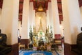 BuddhaÃÂ¢Ã¢âÂ¬Ã¢âÂ¢s relics at main Prang of Wat Arun Ratchawararam Ratworamahawihan Temple of Dawn . Royalty Free Stock Photo